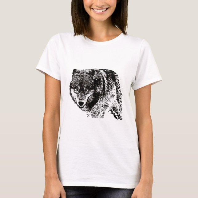 Camiseta Wild Wolf (Frente)