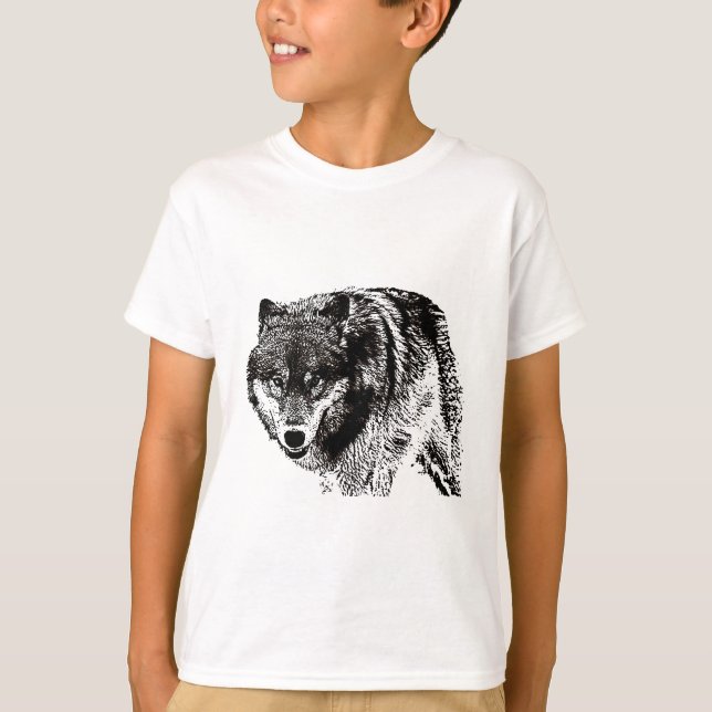 Camiseta Wild Wolf (Frente)