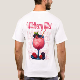 Camiseta Wildberry Lillet T-Shirt – Elegant Fruit Cocktail