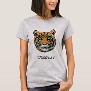Camiseta Wildcat e Caligrafia