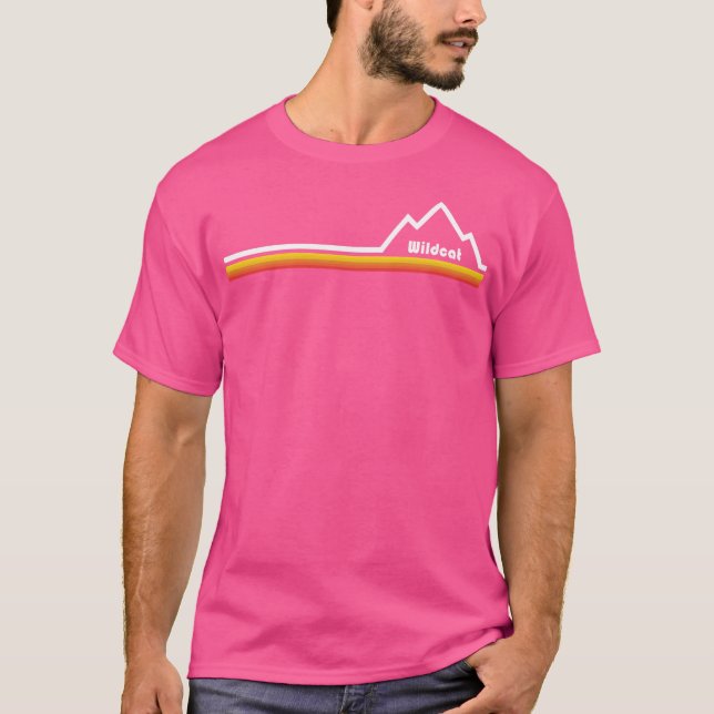 Camiseta Wildcat Mountain New Hampshire Baseball Capa (Frente)