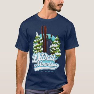 Camiseta Wildcat Mountain New hampshire retro ski