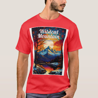 Camiseta Wildcat Mountain New hampshire usa ski 1