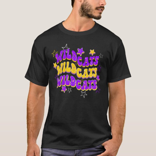 Camiseta Wildcat School Spirit Visto Puro (Frente)