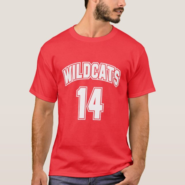 Camiseta Wildcats 14 Jersey (Frente)
