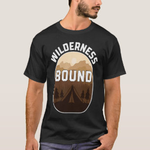 Camiseta Wilderness Bound Outdoor Hiking and Camping Divert