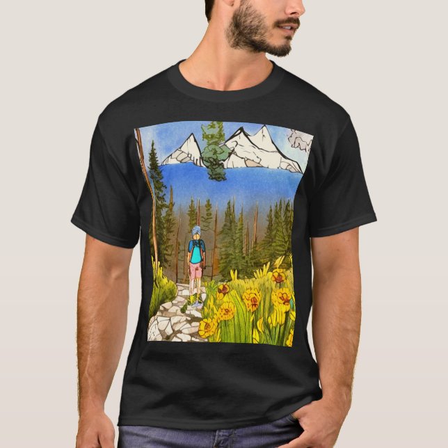 Camiseta Wilderness Hike (Frente)