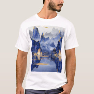 Camiseta Wilderness Mountain View Fotografia T-Shirt