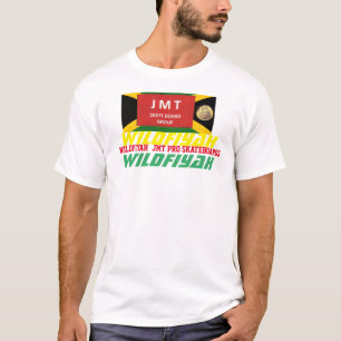 Camiseta WILDFIYAH JMT Camisa-T básica de homens