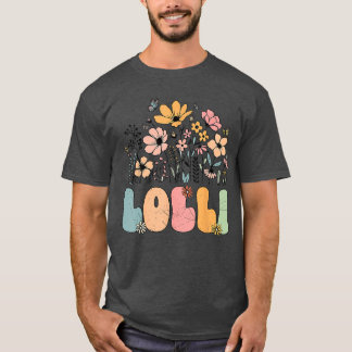 Camiseta Wildflower Lollishirt for Grandma Grandmother Anno