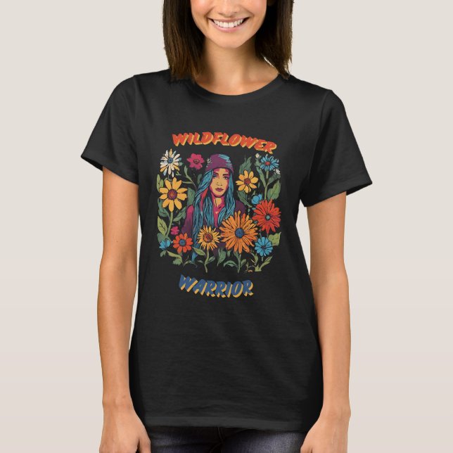 Camiseta Wildflower Warrior (Frente)
