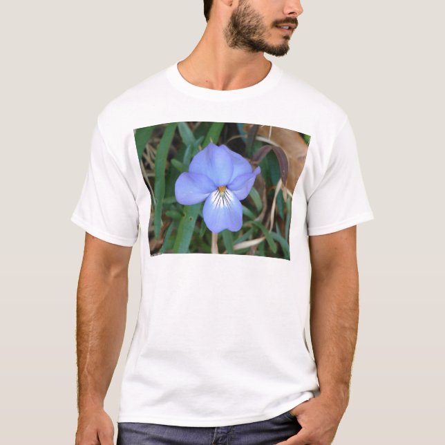 Camiseta WildFlowers Birds-Foot Violet IV Hot Primaveras Pr (Frente)
