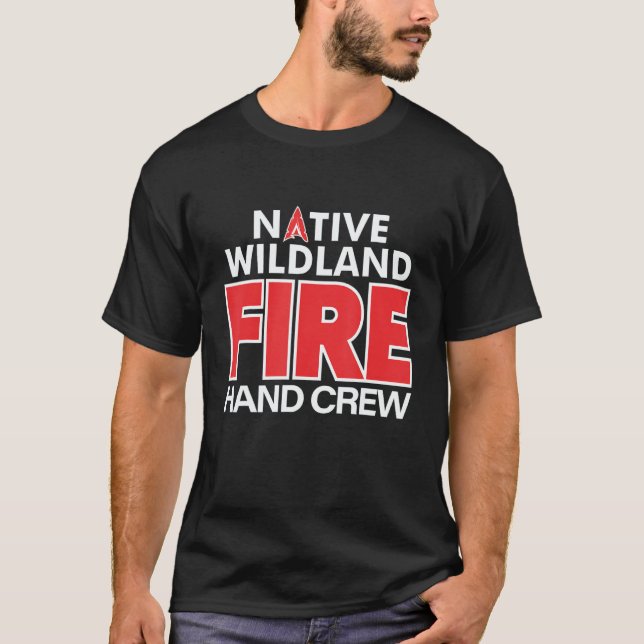 Camiseta Wildland Fire Rescue Hand Crew Firefighters Fireme (Frente)