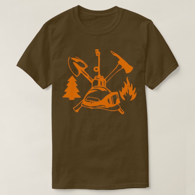 CAMISETA WILDLAND FIREFIGHTER 5 (Frente do Design)