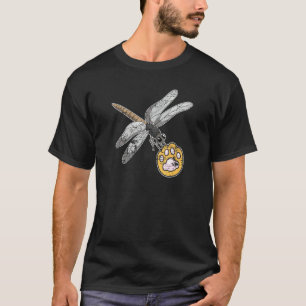 Camiseta Wildlife Animal Insect Idea Dog Paw Dragonfly