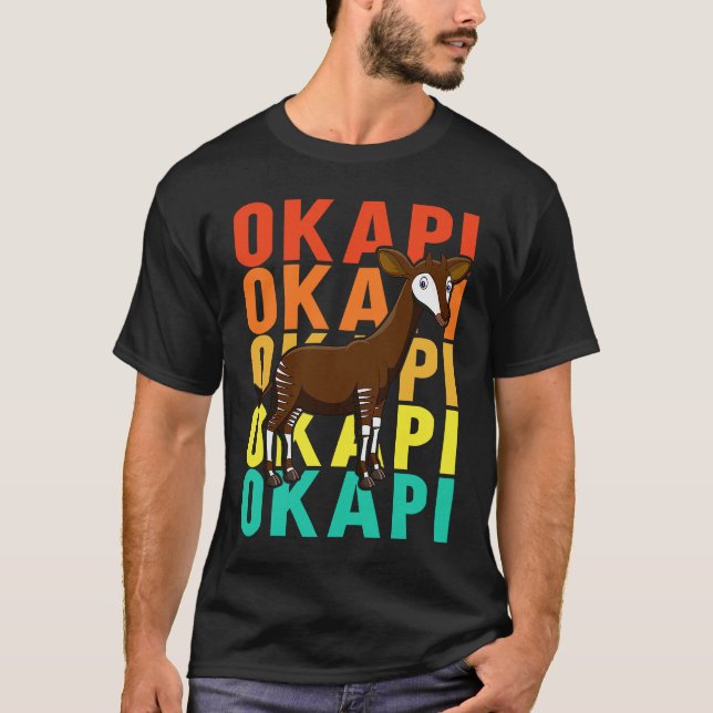 Camiseta Wildlife Okapi (Frente)