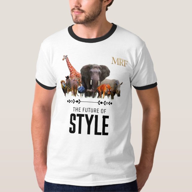 Camiseta Wildlife Style Ringer T-Shirt – “The Future of Sty (Frente)
