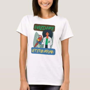 Camiseta Wildlife Veterinarian – Exotic Animal Vet Design