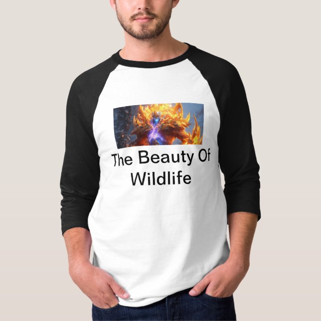 Camiseta WildLines: Designs de T-Shirt Inspirados na Conser (Frente)