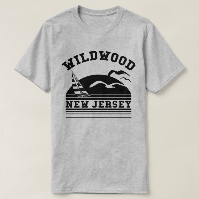 Camiseta Wildwood New Jersey (Frente do Design)