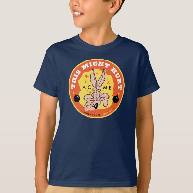 Camiseta WILE E. COYOTE™ Acme - Isso Pode Dificultar (Frente)