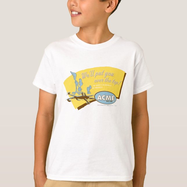 Camiseta WILE E. COYOTE™ e ROAD RUNNER™ Acme (Frente)