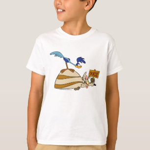 Camiseta WILE E. COYOTE™ e ROAD RUNNER™ Pedregulho