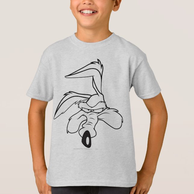 Camiseta Wile E. Coyote Head Shot (Frente)