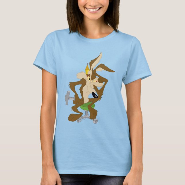 Camiseta WILE E. COYOTE™ Planning (Frente)