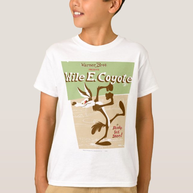 Camiseta WILE E. COYOTE™ Pronto, Vai! (Frente)
