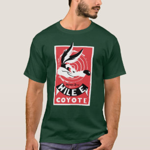Camiseta WILE E. COYOTE™ Warner Bros. Apresenta poster
