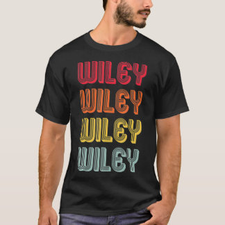 Camiseta WILEY Gift Surname Funny Retro Vintage 80s Birthda