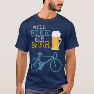 Camiseta Will Bike Para Caneca de cerveja De Bicicleta De B