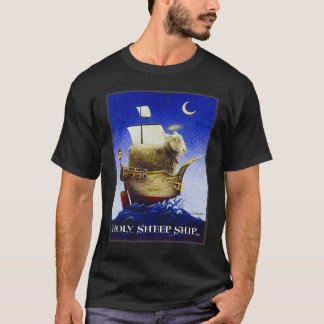Camiseta Will Bullas art impressão sagrado navio de ovelhas