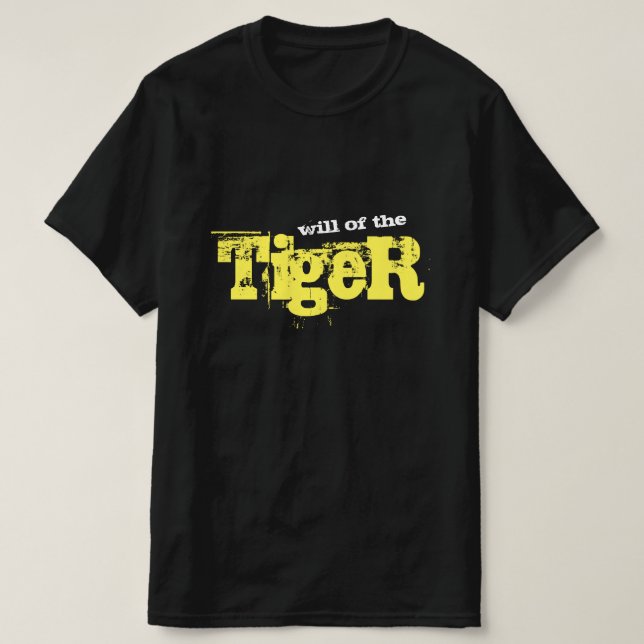 Camiseta Will do Tigre (Frente do Design)