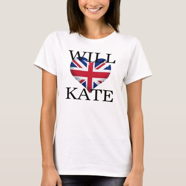 Camiseta Will Heart Kate 1 (Frente)