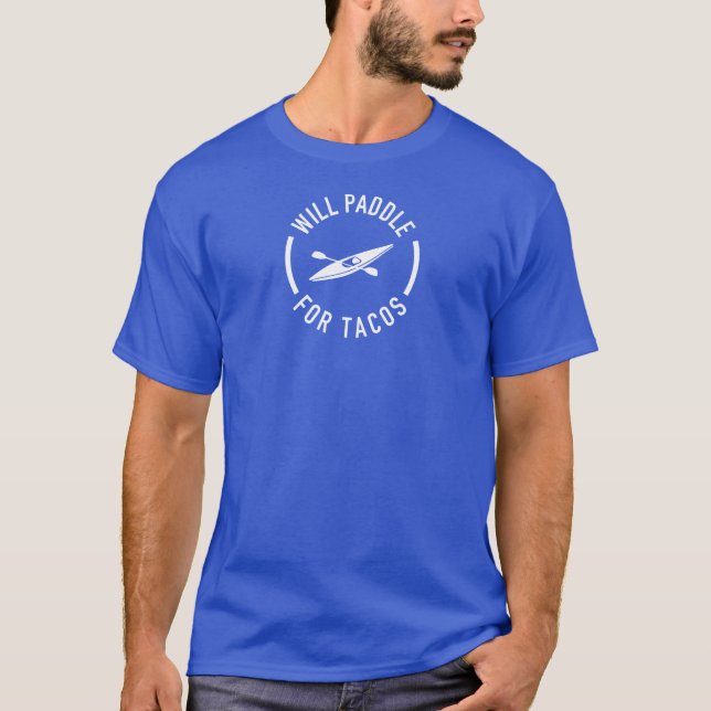 Camiseta Will Paddle Para Tacos (Frente)