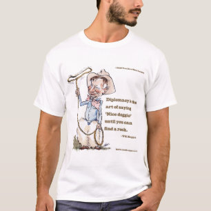 Camiseta Will Rogers & Citação