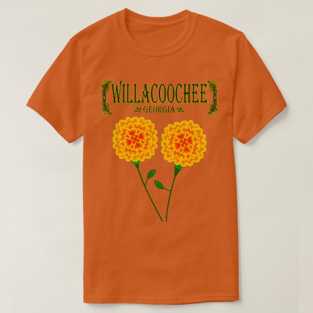 Camiseta Willacoochee Georgia TShirt 3 (Frente do Design)