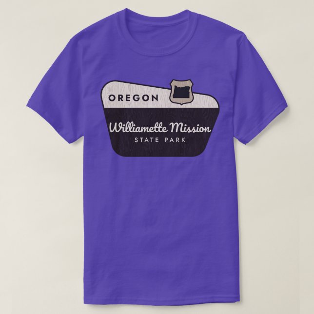 Camiseta Willamette Mission State Park Oregon - Sinal de Bo (Frente do Design)