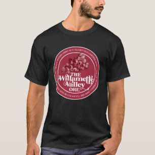 Camiseta Willamette Valley Pinot Noir Wine Connoisseur Oreg