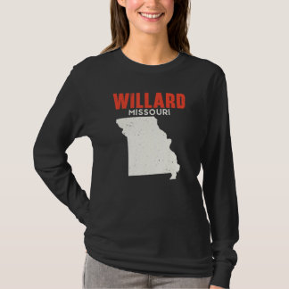 Camiseta Willard Missouri EUA Estado América Viagem Missour