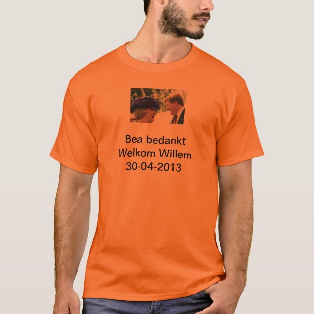 Camiseta willem alexander koninginnendag 30-04-2013 (Frente)