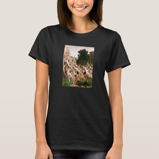 Camiseta William Adolphe Bouguereau O Res 2 Para O Artigo (Frente)