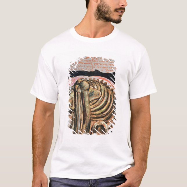 Camiseta William Blake | a criação de Urizen no material (Frente)