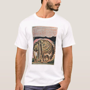 Camiseta William Blake   a criação de Urizen no material