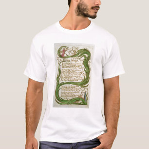 Camiseta William Blake   a imagem divina, das canções de