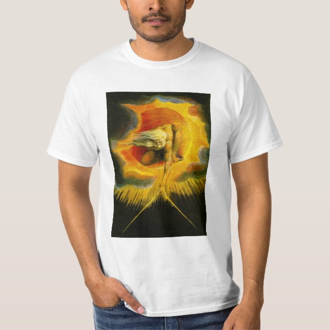 Camiseta William Blake antigo do t-shirt dos dias (Frente)
