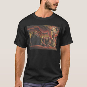Camiseta William Blake Skofeld vestindo algemas forjadas pe