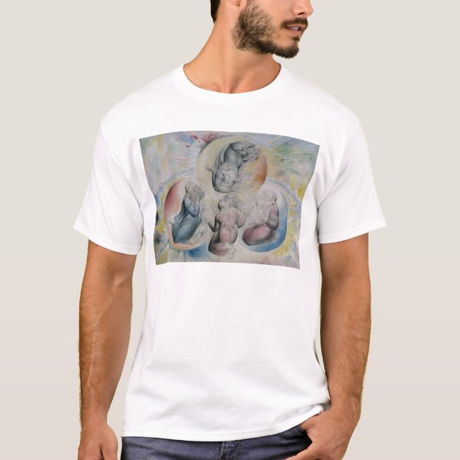 Camiseta William Blake | St Peter, St James, Beatrice e (Frente)